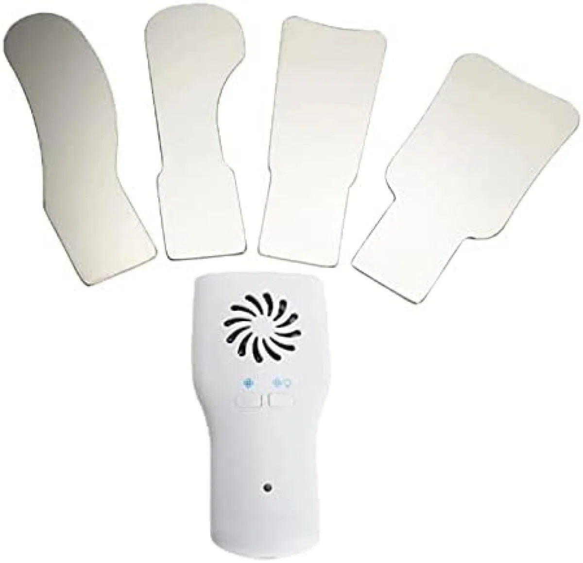 Miroir buccal Dentaire avec Miroir Oral léger, Miroir LED d'inspection des Dents, Miroir buccal Anti-buée, Outil de Soins bucco-dentaires pour Dentiste, Rechargeable, avec Ventilateur