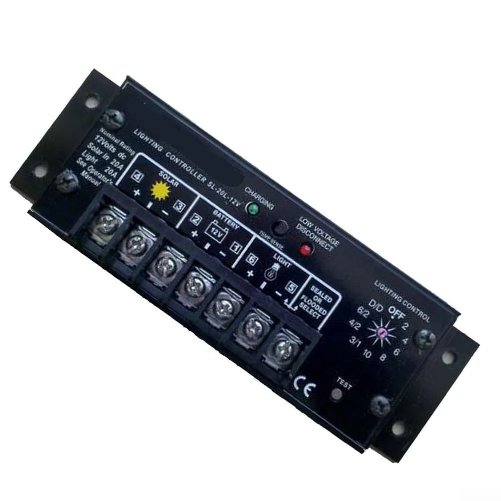 Régulateur Photovoltaïque 30A 12V 24V Automatique Régulateur