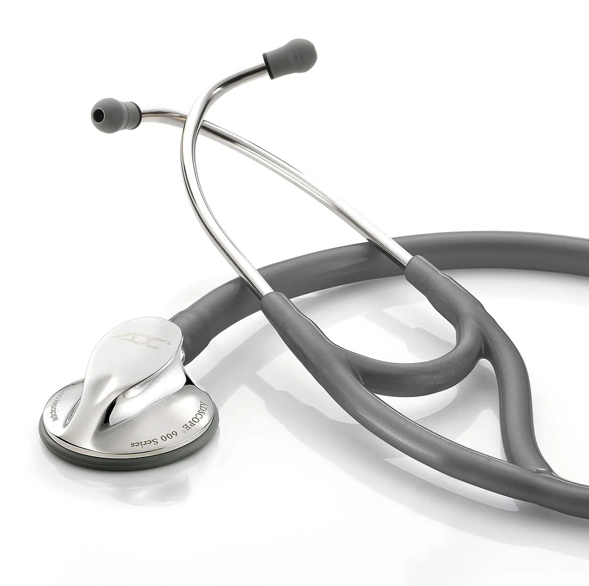 ADC Adscope 600 - Stéthoscope platine multifréquences - Gris métallisé