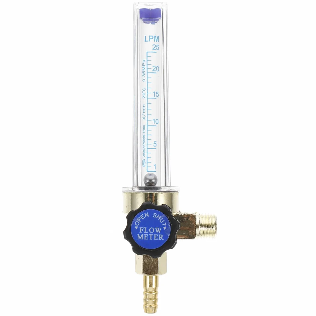 TEHAUX Régulateur De Débit De Gaz Argon Et Dioxyde De Carbone Indicateur D’Écoulement Pour Machine À Souder Plage 0.15 Mpa 1 Pièce Pour Soudage