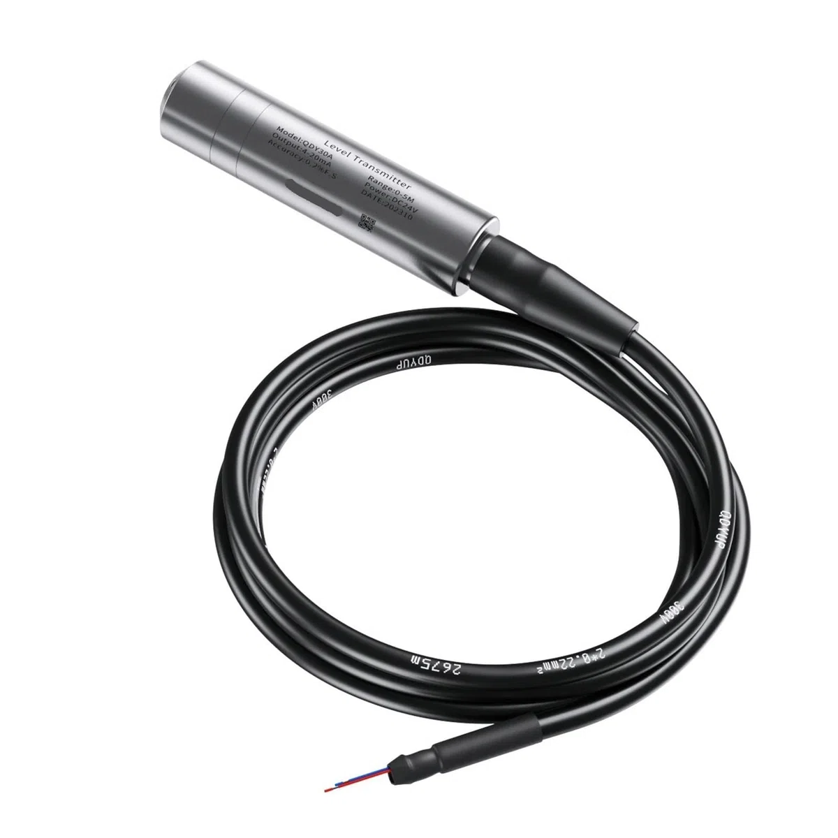 Capteur de Niveau d'eau Submersible 4-20 mA(5m Range 15m Cable)