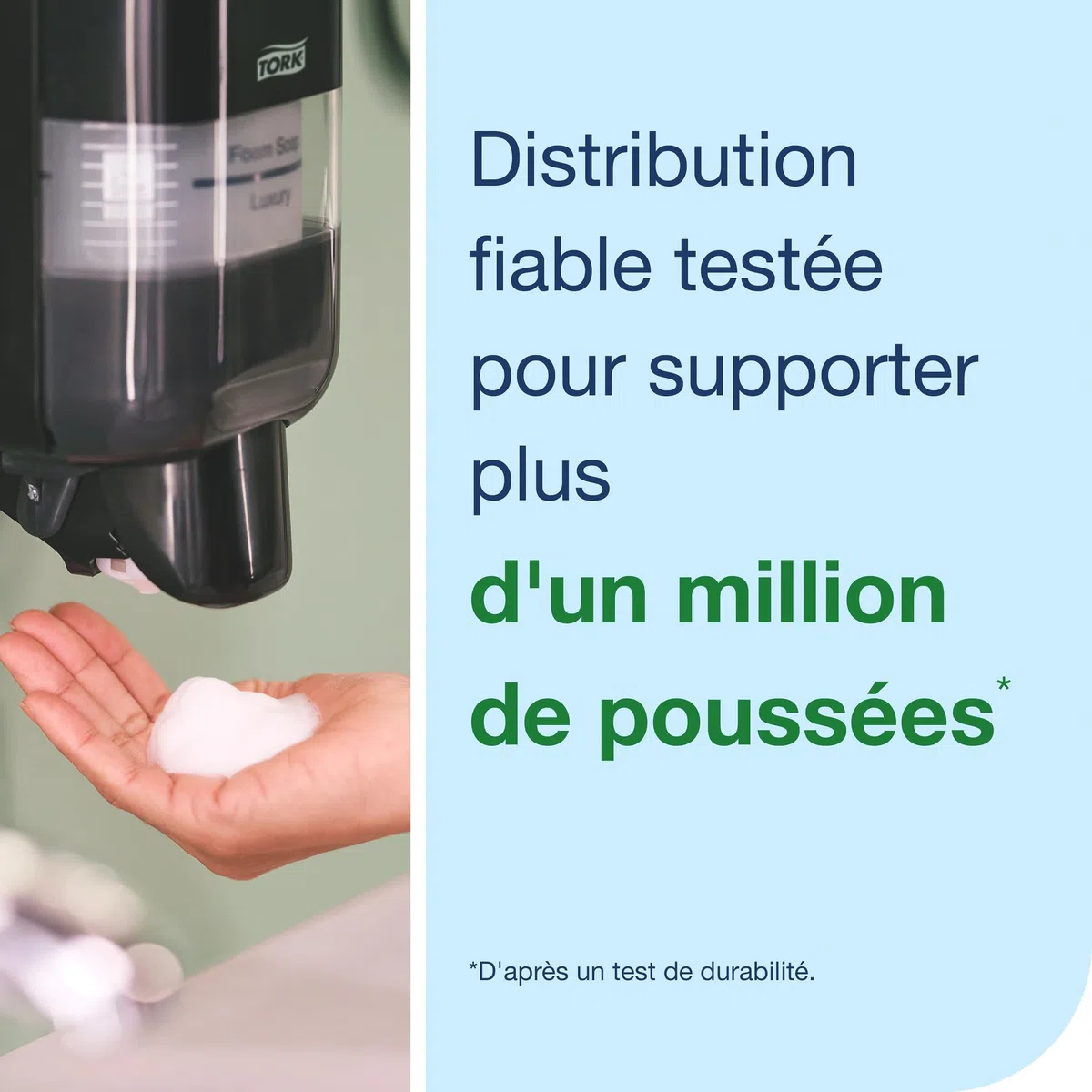 Tork Distributeur de Savon et de désinfectant Noir S4, 564508