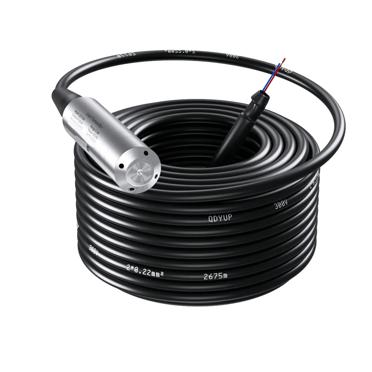 Capteur de Niveau d'eau Submersible 4-20 mA(5m Range 15m Cable)