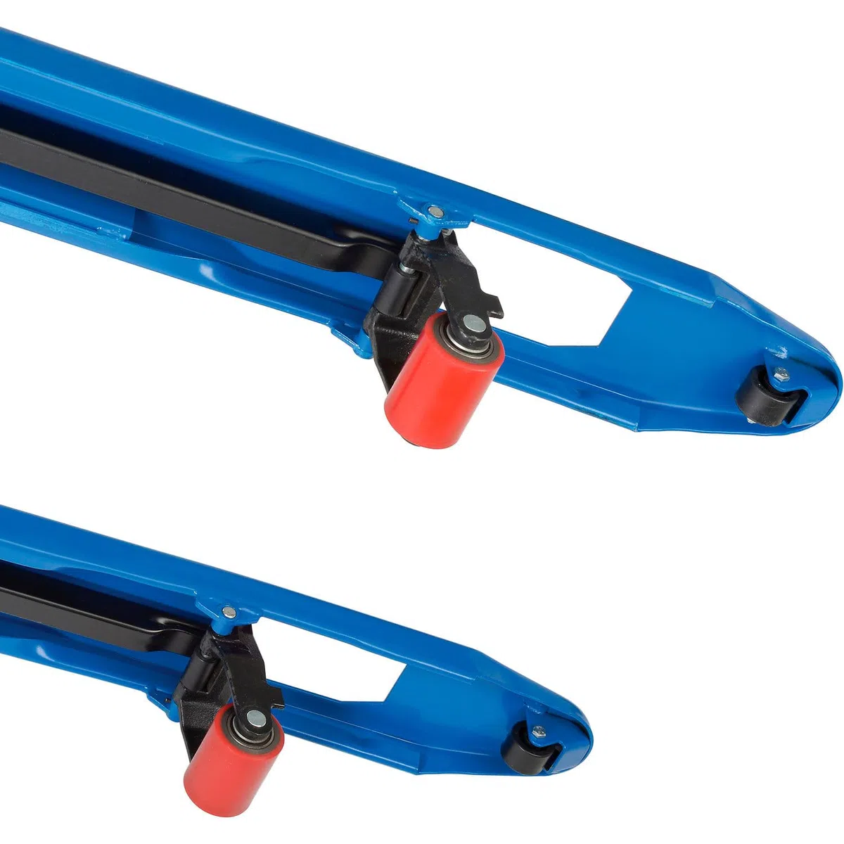 Global Industrial Transpalette manuel à fourche extra longue avec fourches de 68,6 cm de large x 177,8 cm de long, capacité de 2000 lb, transpalette manuel pour entrepôt, fabrication et vente au