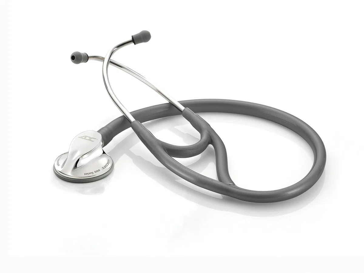 ADC Adscope 600 - Stéthoscope platine multifréquences - Gris métallisé